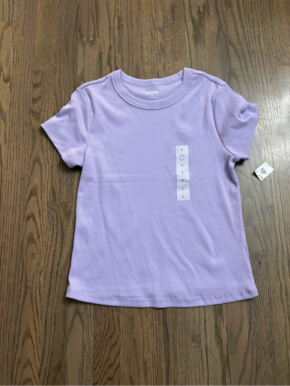 Old Navy Lilac Short Sleeve Snug Women’s Tee - Light Purple - NWT!